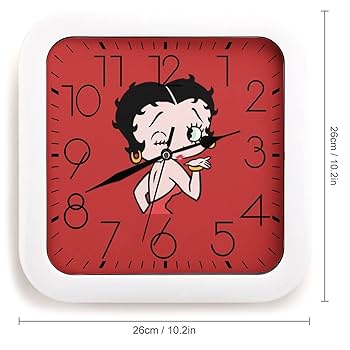 【USA製】Betty Boop ベティブープ　 ウォールクロック　壁掛け時計 公式ショップ限定】振り子ウォールクロック BB - ベティー